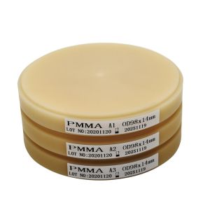 Buy cheap Lab Material Dental Pmma Block Monolayer PMMA Disc from wholesalers