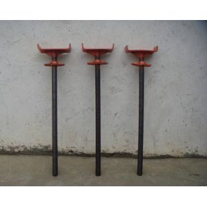 Buy cheap U Head Base Jack Hollow And Solid Scaffolding Steel Screw Base Jack For Construction from wholesalers