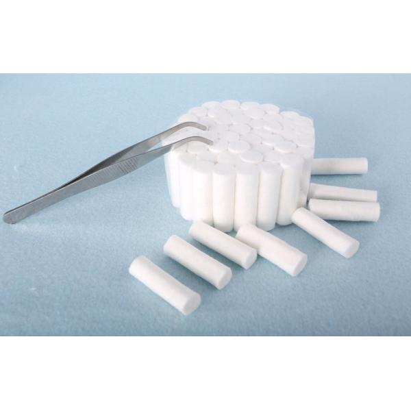 Quality Disposable Medical Absorbent Dental Cotton Rolls High Absorbency And Firmly Attached for sale