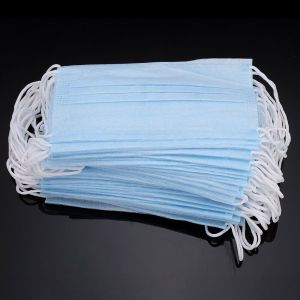Buy cheap Elastic Ear Loop Disposable Surgical Masks Fluid Resistant 50PCS / Box from wholesalers