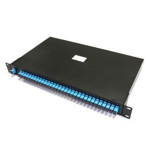 Buy cheap FTTX / PON Networks Rack Mount Optical PLC Splitter 1260-1650nm from wholesalers