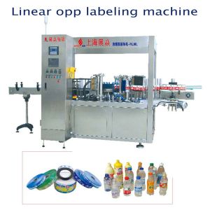 China Hot Melt Glue Labeling Machine,OPP Linear Labeling Machine on sale