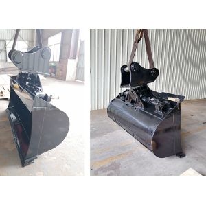 Shaogang Q355B Excavator Tilt Bucket For Digging Sand Soil Silt