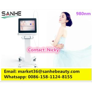 Buy cheap Various Spider Veins removal / 980nm diode laser couperose removal machine from wholesalers