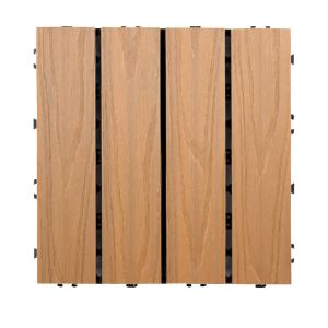 Buy cheap Outdoor Wood Interlocking Deck Tiles Hardwood Interlocking Deck Boards CE from wholesalers