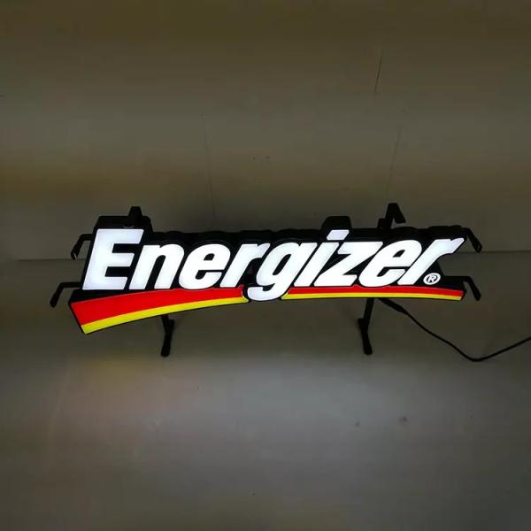 Quality Satom Metal Backboard  Illuminated China Custom Made Led Light Signs for sale