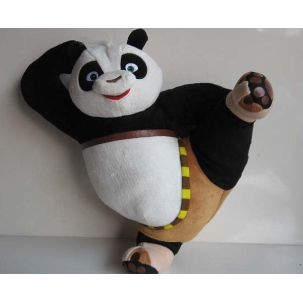 Quality Kungfu Panda Kick Pose Plush Toys for sale