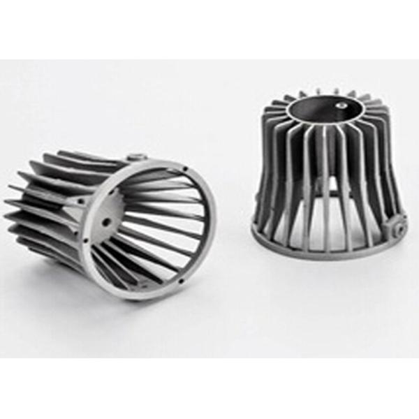 Quality LED Heatsink Aluminum Led Housing Zinc Alloy Sand Blasting Finish for sale