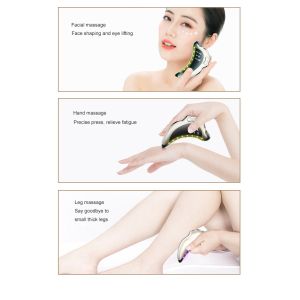 Buy cheap Vibrating Gua Sha Scraping Massage Tool Smooth Edge Micro Current Scraping Plate Electric Guasha Board from wholesalers
