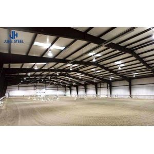 Galvanized Structural Steel Structure Building Workshop for Safe and Prefab