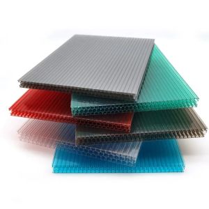 Multi Triple Layer Polycarbonate Sheet 16mm Triple Wall Polycarbonate R Value