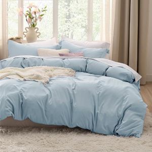 3 Pieces Extra Soft Bedding Set, Includes 1 Duvet Cover with Zipper Closure & 2