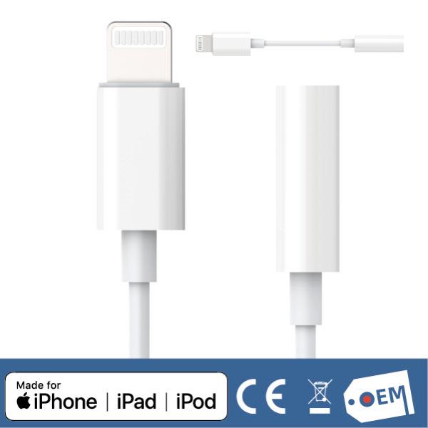 Buy cheap MFi Certified Lightning to 3.5 mm Headphone Jack Adapter from wholesalers