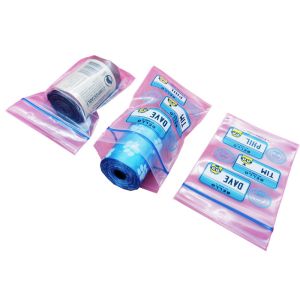 Mini Grip LDPE Resealable Zip Lock Bags Recyclable and Reusable