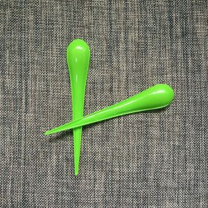Buy cheap Eco-Friendly Biodegradable Spoon Fork Knife for Ice Cream Green PP Material 20.3cm Length from wholesalers