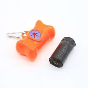 Portable Biodegradable Plastic Dog Waste Disposal Bags On Roll custom poop bags