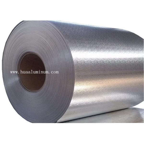 Quality H24 1.0mm Thick Coated Aluminium Coil With Embossed Surface for sale