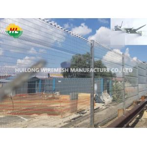 Buy cheap 1.5m 1.8m 2.0m High Welded Mesh Fence Security With Spikes On Top from wholesalers