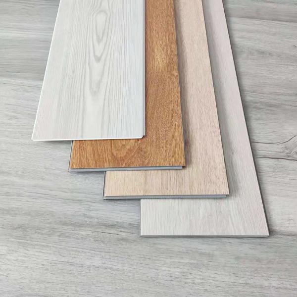 Quality Eco-Friendly Interlock Click Vinyl Plank Flooring 4.2mm SPC with Gorgeous Oak Texture for sale