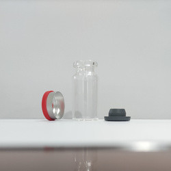 custom logo printed steroid empty sterile pharmaceutical injection glass vial