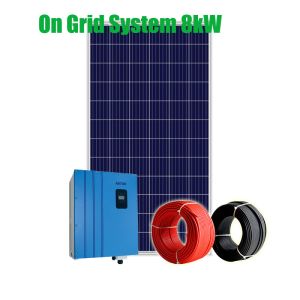 Buy cheap All Aluminum 8KW 50Hz 220V On Grid Solar PV System product