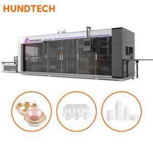 Buy cheap 2mm Thickness Thermoplastic Vacuum Forming Machine 25Cycles/Min Thermal Vacuum from wholesalers