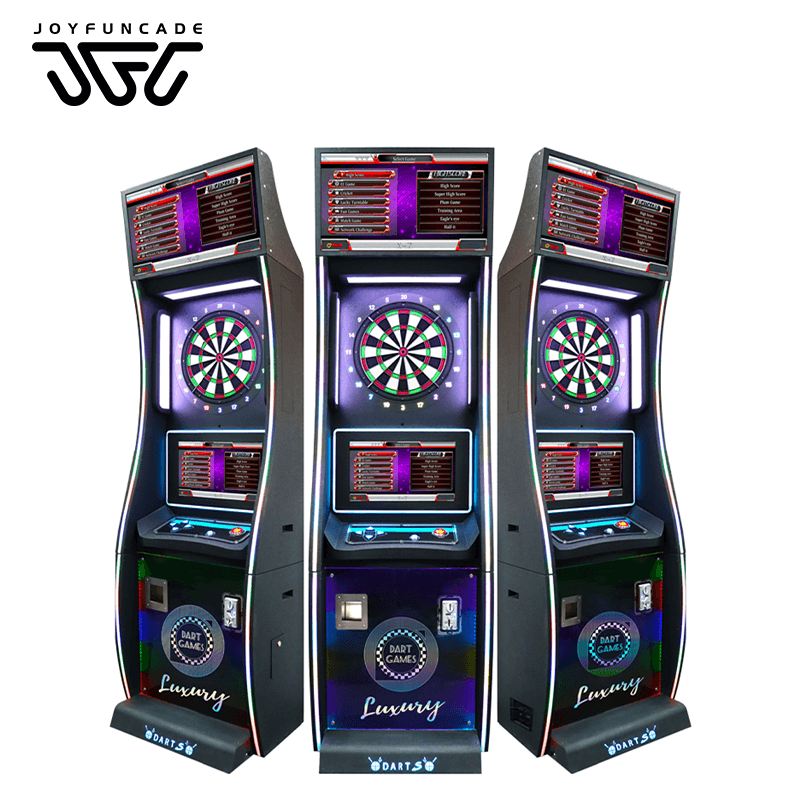 Buy cheap Unique Animations Promotional Electronic Dart Board Machine Customizable Dart Arcade with Themed Visuals from wholesalers