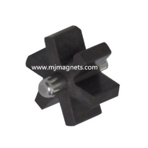 Buy cheap plastic Injection bonded permanent magnet for oil meter from wholesalers