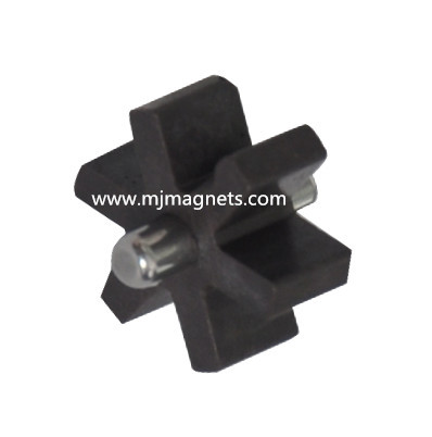 Buy cheap plastic Injection bonded permanent magnet for oil meter from wholesalers