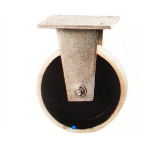 Buy cheap Steel Core 14 Heavy Duty Rubber Castor Wheels 2000 Pound Load from wholesalers