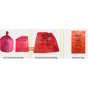 Buy cheap Clear / Yellow LDPE Asbestos Removal Bags, PE Asbestos bags for sand and gravel, disposable plastic yellow poly asbestos from wholesalers