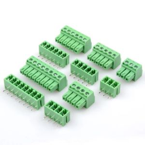 3.5mm Pitch PCB Pluggable Screw Terminal Blocks Plug + Right Angle or Straight