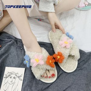 Buy cheap 1D0017 Woman Soft Faux Fur Design Slipper from wholesalers