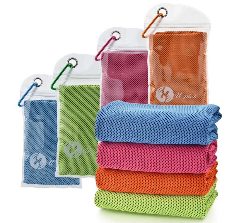 Buy cheap Quick Dry Instant Microfiber Cooling Towel Gym Towels With Logo Custom Sport Towels for Neck and Face for Gym Sweat Towels Custom from wholesalers