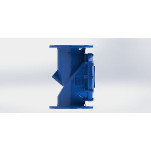 Buy cheap 40 Degree Incline Swing Check Valve With AISI B16.1 Flange from wholesalers