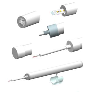 360 Degree Flexible RGB LED Neon Flex IP67 Waterproof 6000k