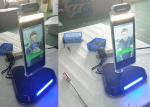 Buy cheap Face Recognition safe TEMPERATURE kiosk thermal scanner for security access control system with QR code MIPS software from wholesalers