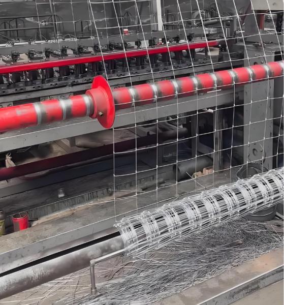 Quality 1.5M Height 20cm Weft Spacing High Tensile Galvanized Veld Farm Fence for sale