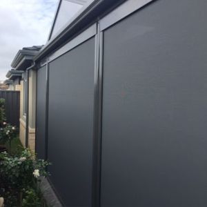 Buy cheap Windproof 6000x3500mm Automated Motorised Fabric Roller Blinds from wholesalers