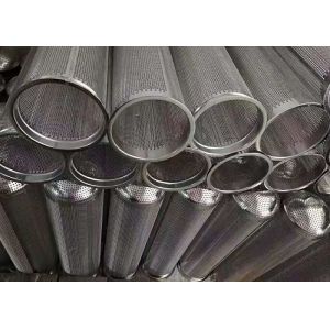 Ss304 Ss316 500mm Length Perforated Metal Pipe