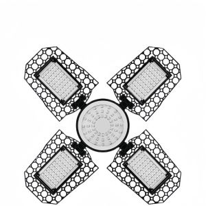 E26 E27 Full Spectrum Red Blue Warm white LED Foldable Grow Light for Green