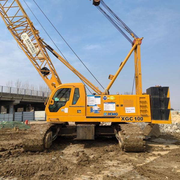Buy cheap Construction Crawler Crane Hundred Ton Crawler Crane 120m/Min Lifting Speed For Heavy Duty from wholesalers