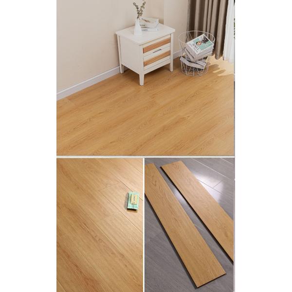 Right Angle Edge 8mm Click Lock EIR High Glossy Laminate Flooring for Living Room Area