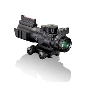 Buy cheap 4x32 R/G/B 3 Colors Illuminted Glass Reticle Prism Scope With Decorative Fiber from wholesalers