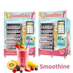 Buy cheap Touch Screen Smoothie Vending Machine with Compressor Cooling System and Convenient Bill Payment from wholesalers