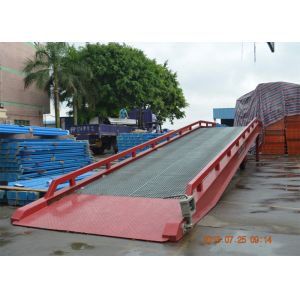 Buy cheap CE Certification Steel Mobile Loading Ramps With 10 Ton Capacity from wholesalers