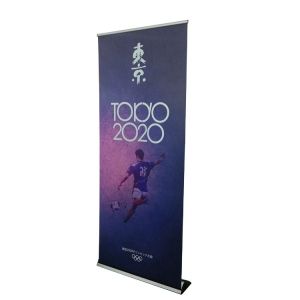 Buy cheap Vinyl Mesh Fabric PVC Custom Advertising Banners Roll Up Stand product