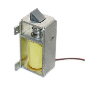 2mm Stroke Electromagnetic Brake Open Frame Pull Push Solenoid