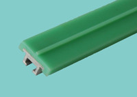 Buy cheap Conveyor side guides with profiles UHMWPE CONVEYOR SIDE GUARDS GREEN COLOR WHITE COLOR from wholesalers