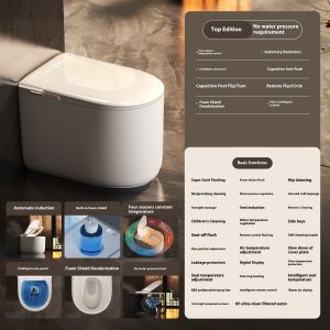 Buy cheap Ceramic Automatic Foot Flush Electric Commode Toilet Floor Mounted Intelligent for Bathroom from wholesalers